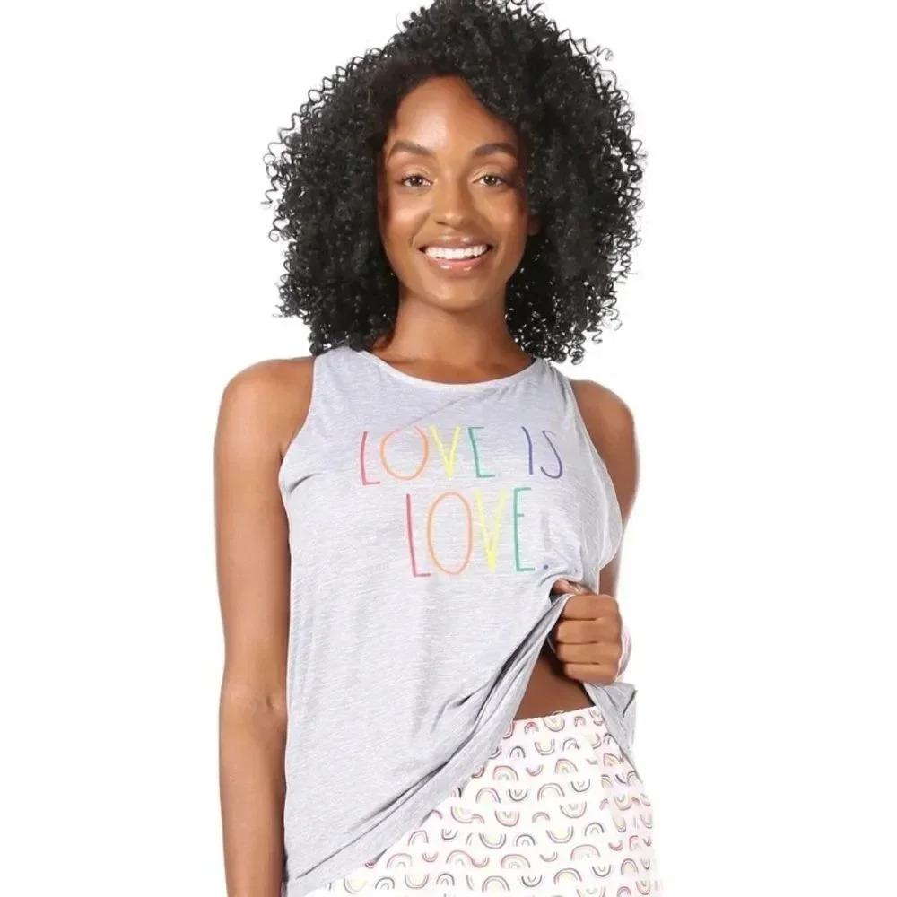 Rae Dunn Love Is Love Pride Tank